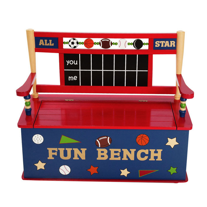 Wildkin Wildkin Kids All Star Sports Bench Seat with Storage & Reviews